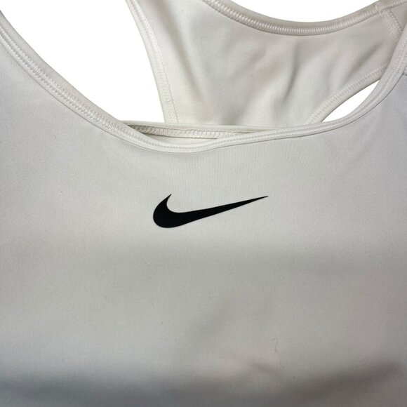 Nike Womens Swoosh Medium-Support Padded Sports Bra Plus Sz 2X White DH3384-100 - Picture 3 of 7